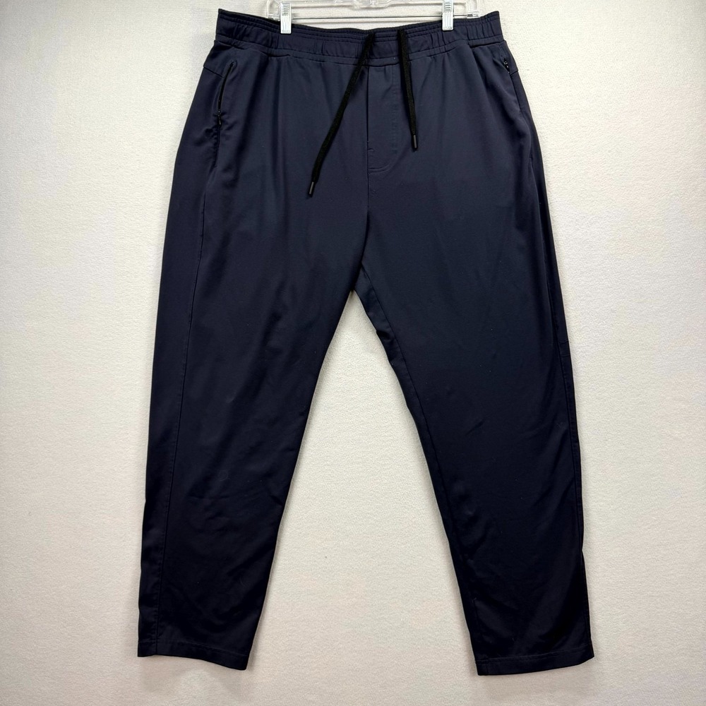 Public Rec Daymaker Pants Mens 38x29* Navy Nylon Stretch High Rise Drawstring